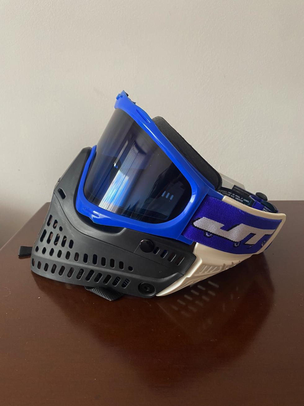 Careta JT Proflex Custom - Azul / Negro / Blanco - JT - Nuevo
