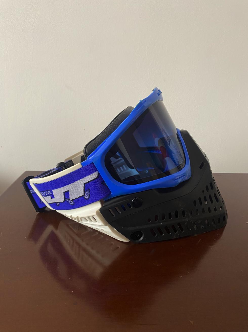 Careta JT Proflex Custom - Azul / Negro / Blanco - JT - Nuevo
