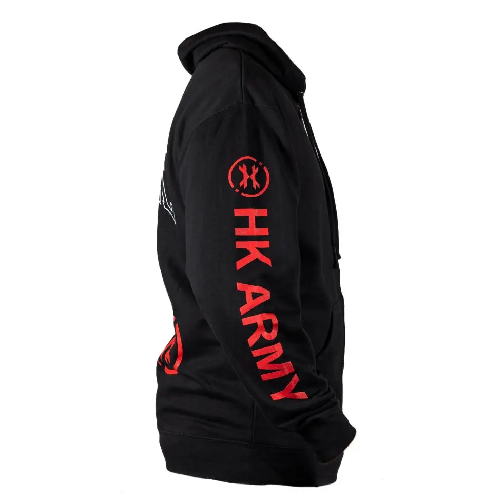 Arch - Zip Up Hoodie - Black - SM - HK Army - Usado