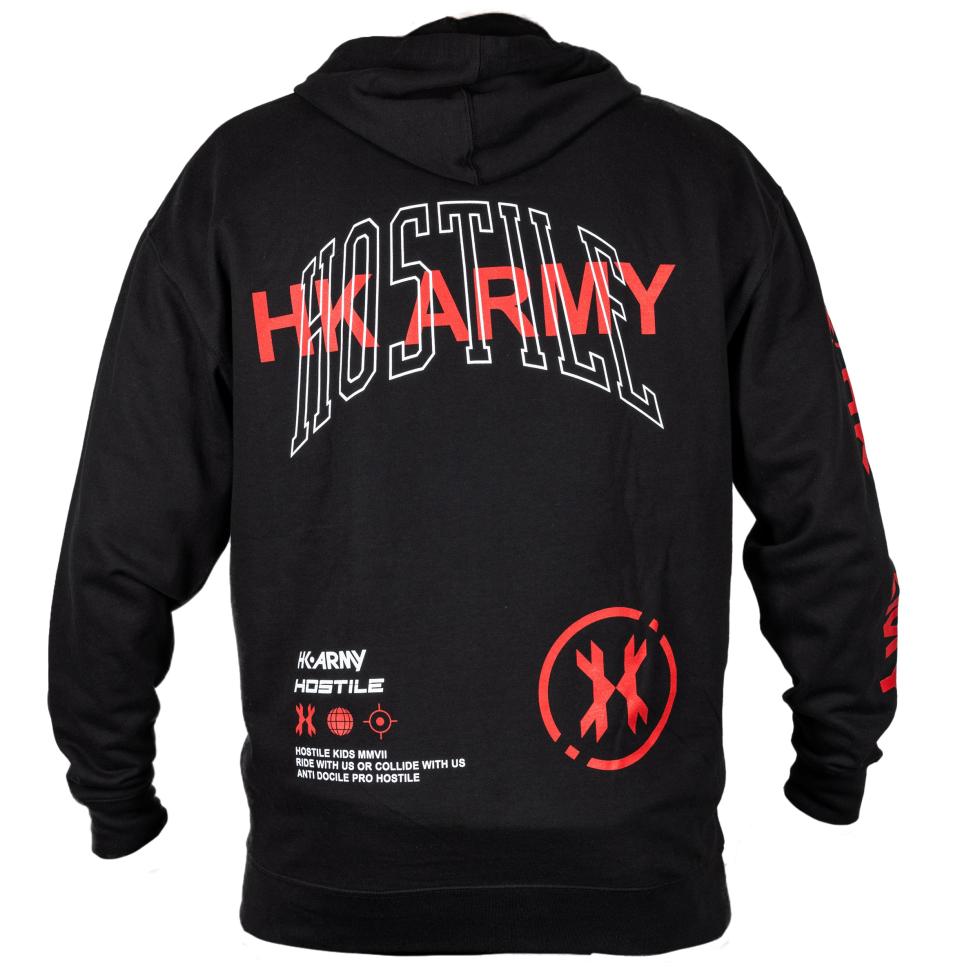 Arch - Zip Up Hoodie - Black - SM - HK Army - Usado
